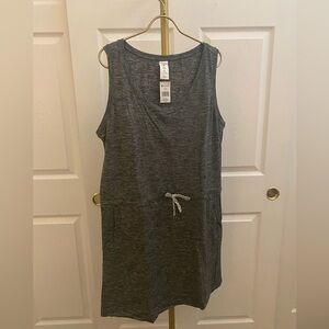Sleeveless Gray Dress